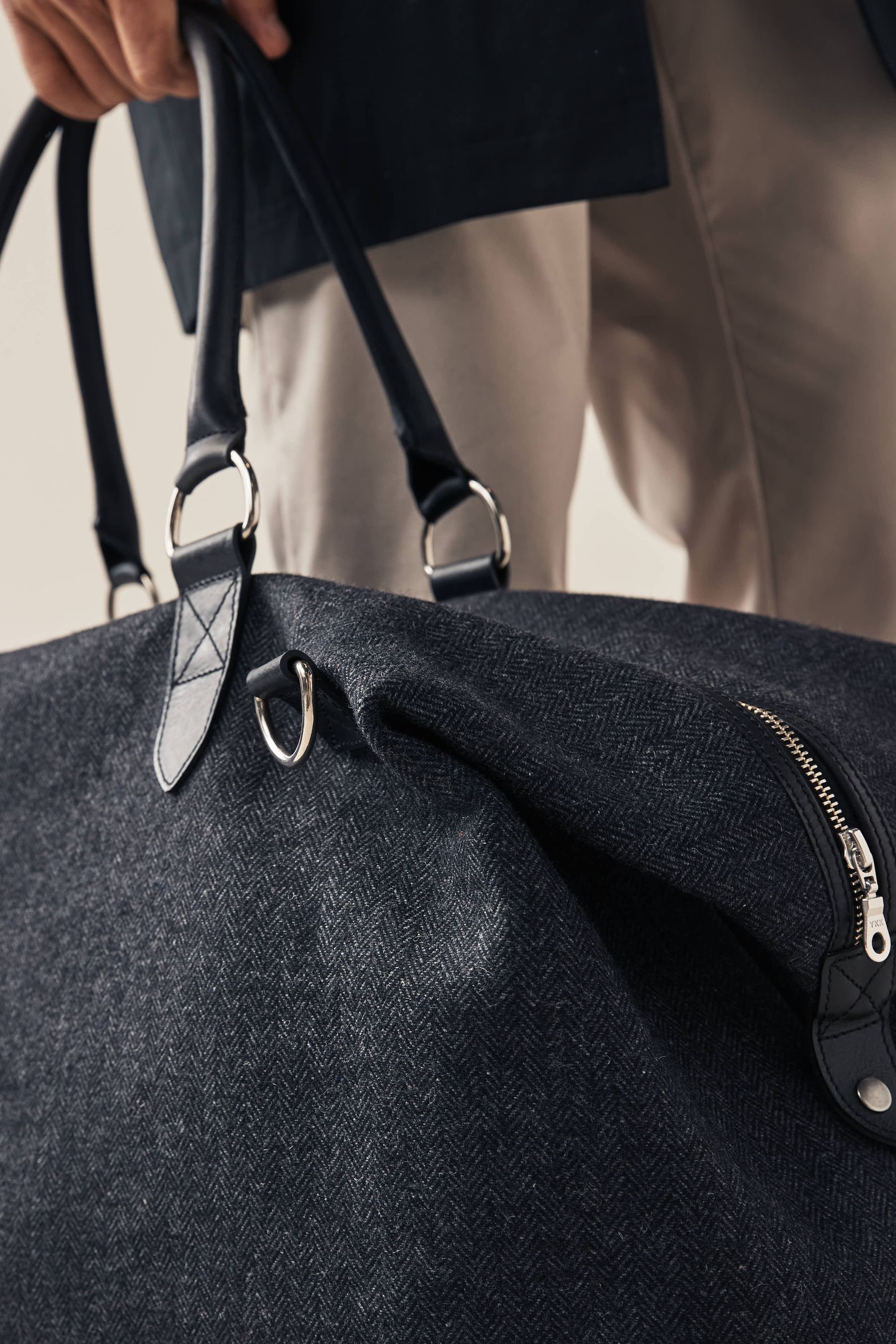 Tweed discount holdall bag