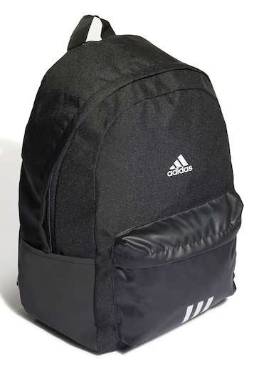 adidas Black Adult Classic Badge of Sport 3-Stripes Backpack