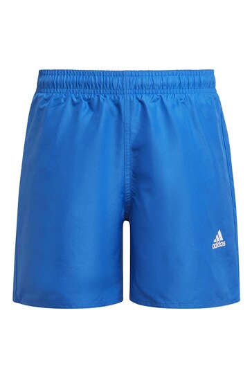 adidas Blue Classic Badge Of Sports Swim Shorts