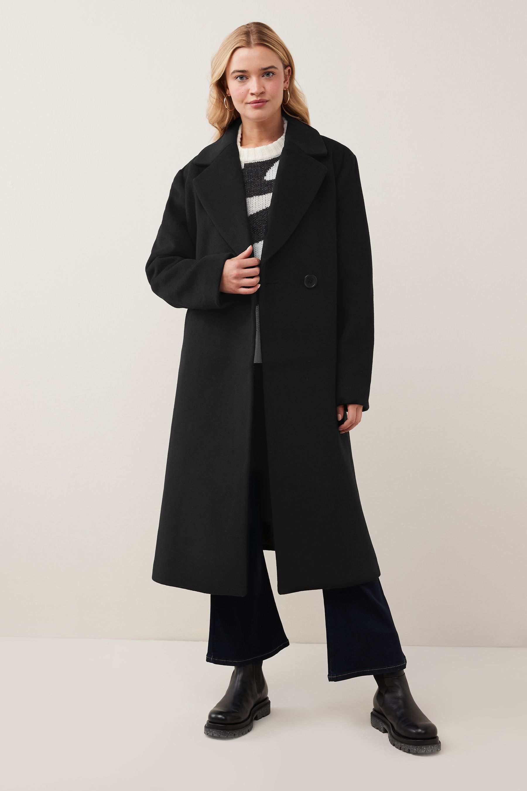 Buy Armani Exchange Wool Trench Coat from the Next UK online shop