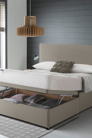 Silentnight Natural Eco Miracoil Half Ottoman Divan Bed Set