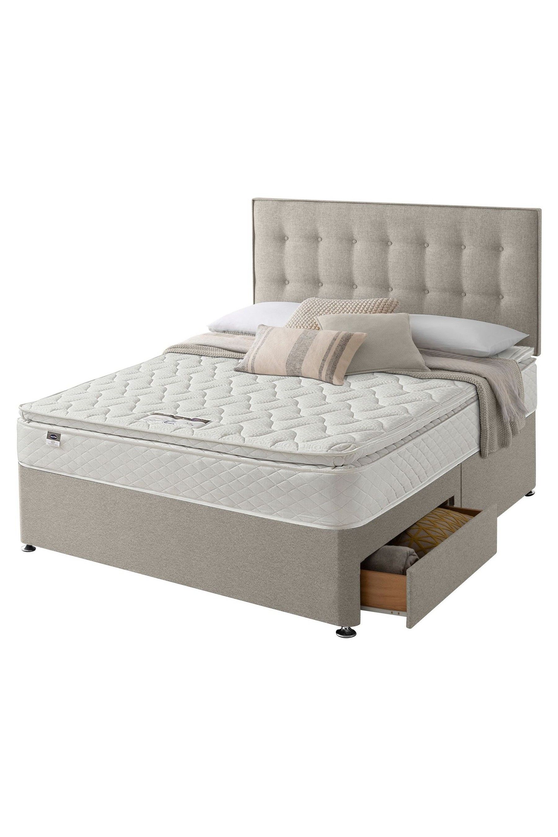 Pillow top store full mattress set
