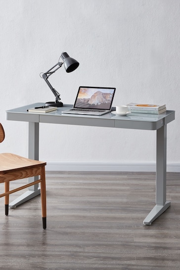 Koble Grey Lana Smart Height Adjustable Desk