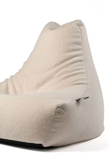 Extreme Lounging White Indoor Mighty B-Bag Teddy