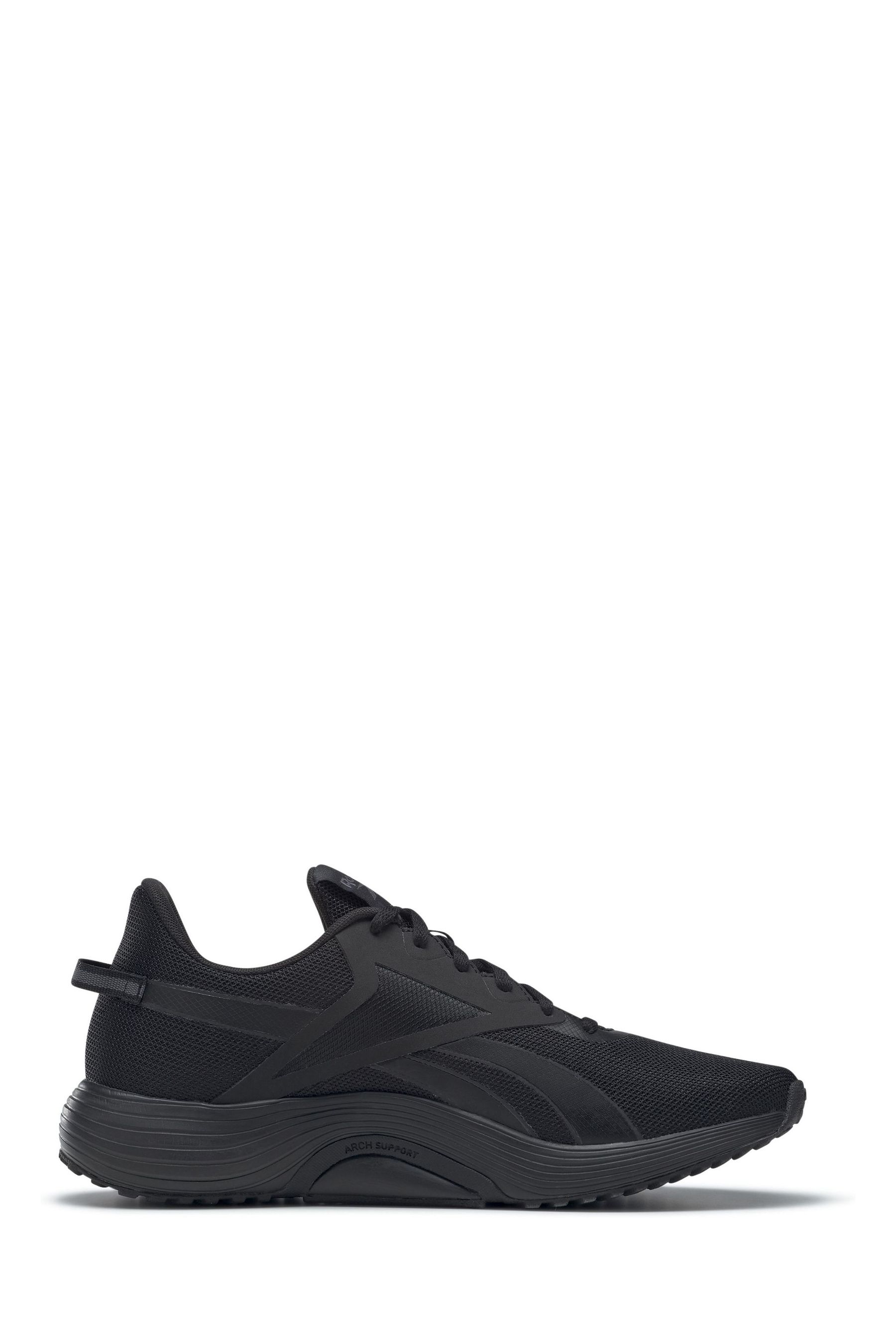 Reebok all black trainers cheap