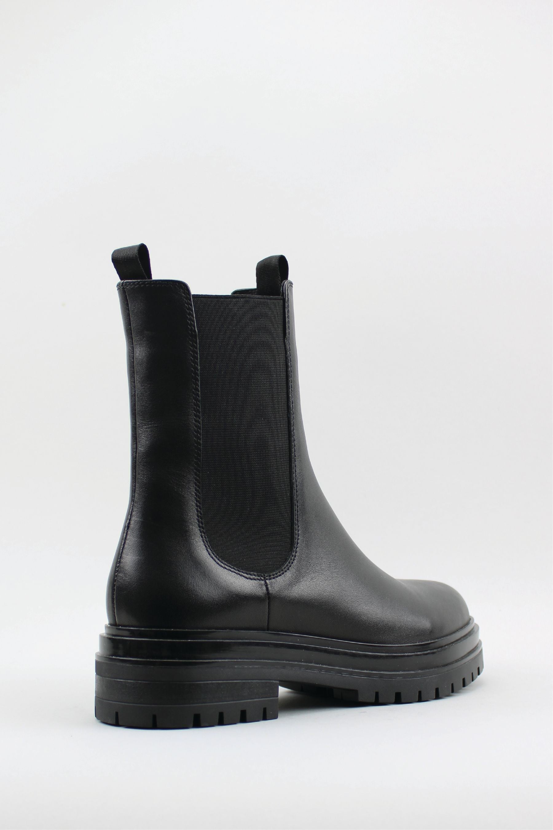 Kenton leather top chelsea boots