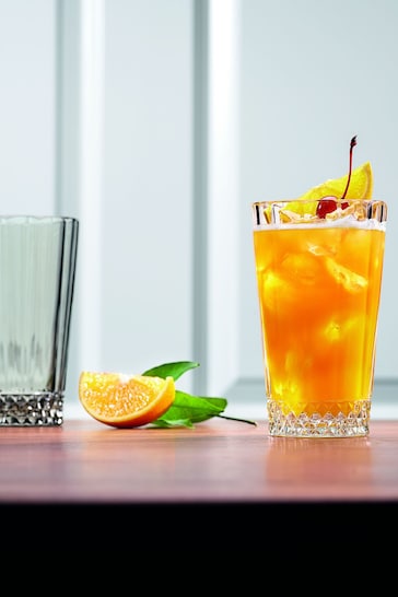 Villeroy & Boch Clear Glasses Set For Long Drinks Or Sparkling Juices