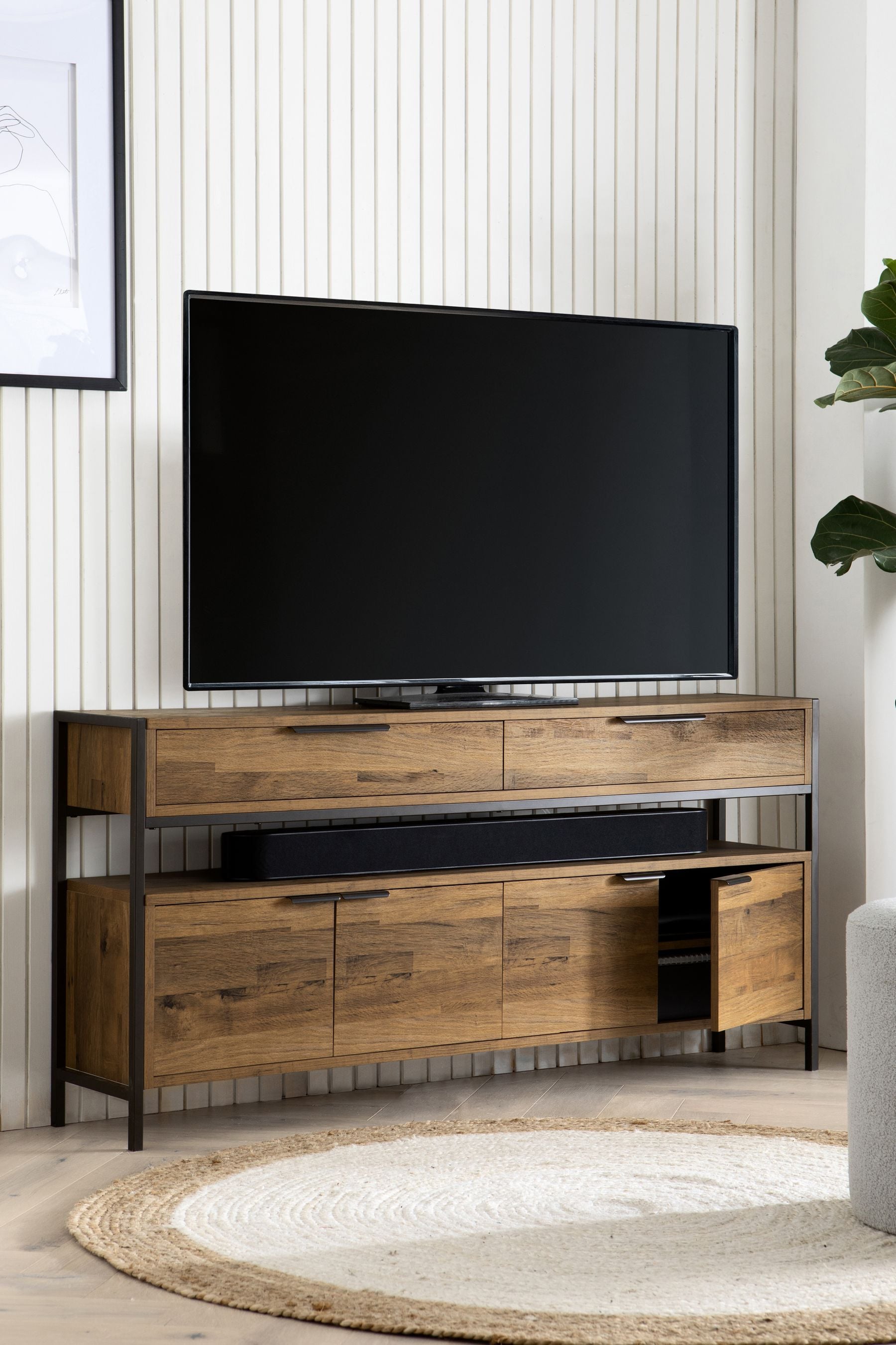 Bronx tv top cabinet next