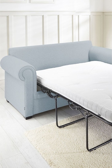 Jay-Be Blue Classic Sofa Bed with Micro ePocket Sprung Mattress