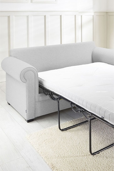 Jay-Be Beds Grey Classic Sofa Bed with Micro ePocket Sprung Mattress