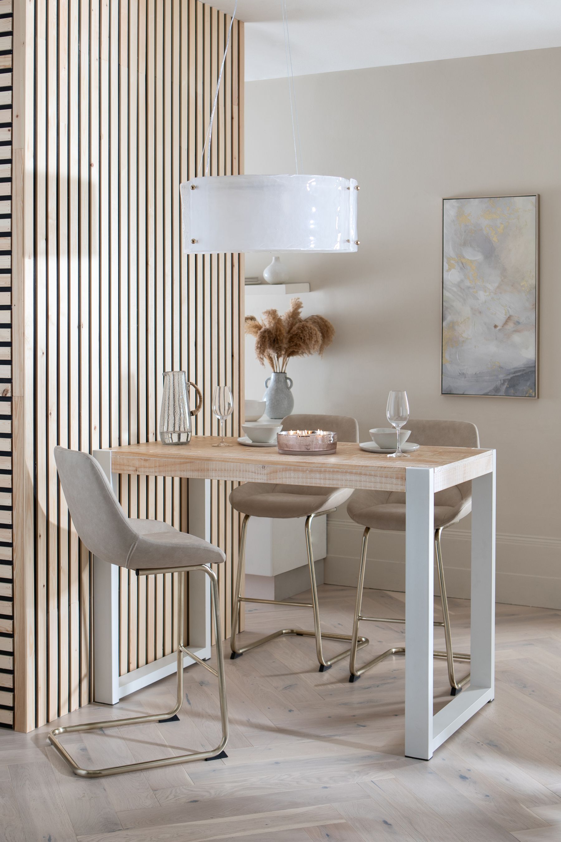 Next white sale table