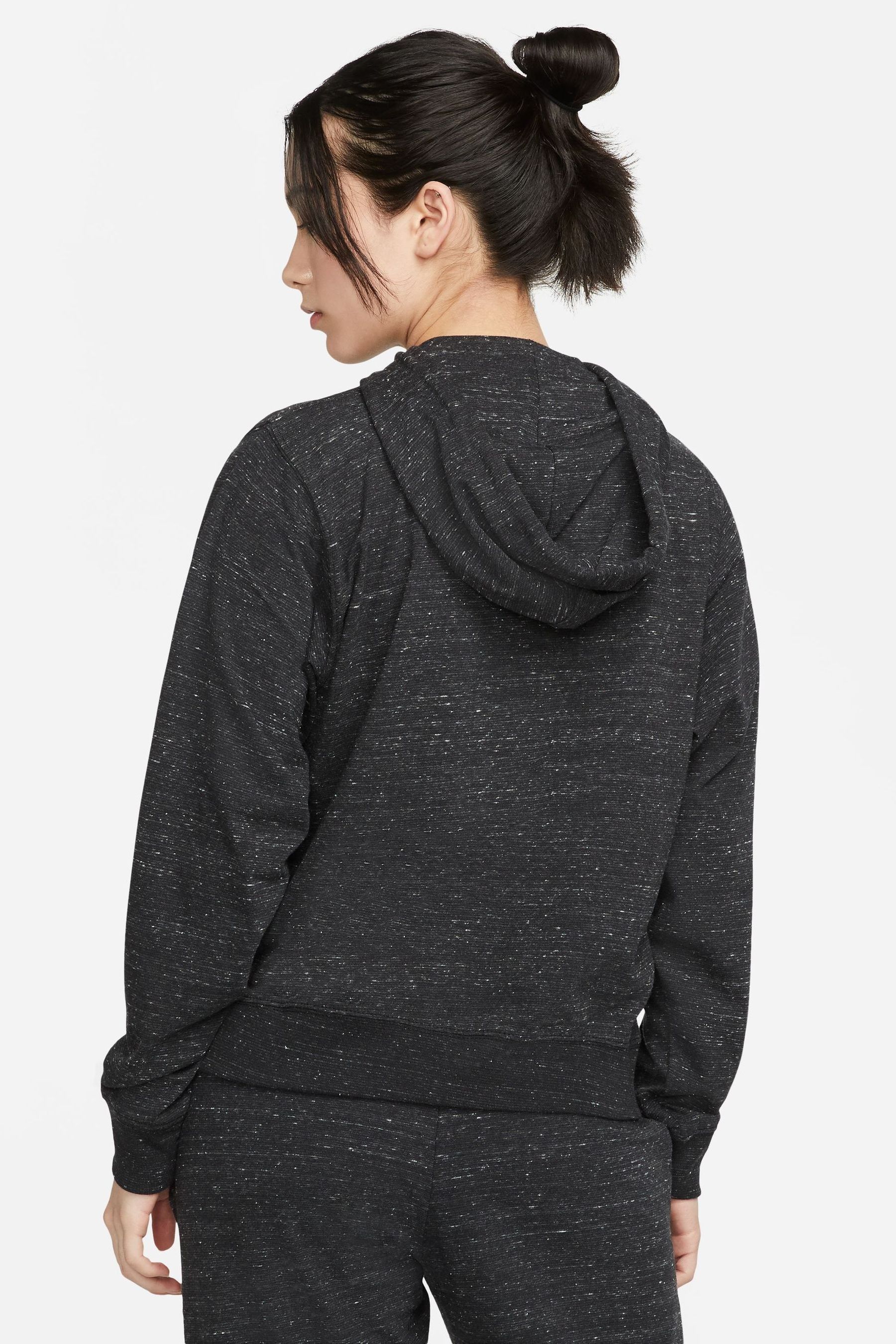 Buy Nike Black Gym Vintage Full Zip Hoodie from the Next UK online