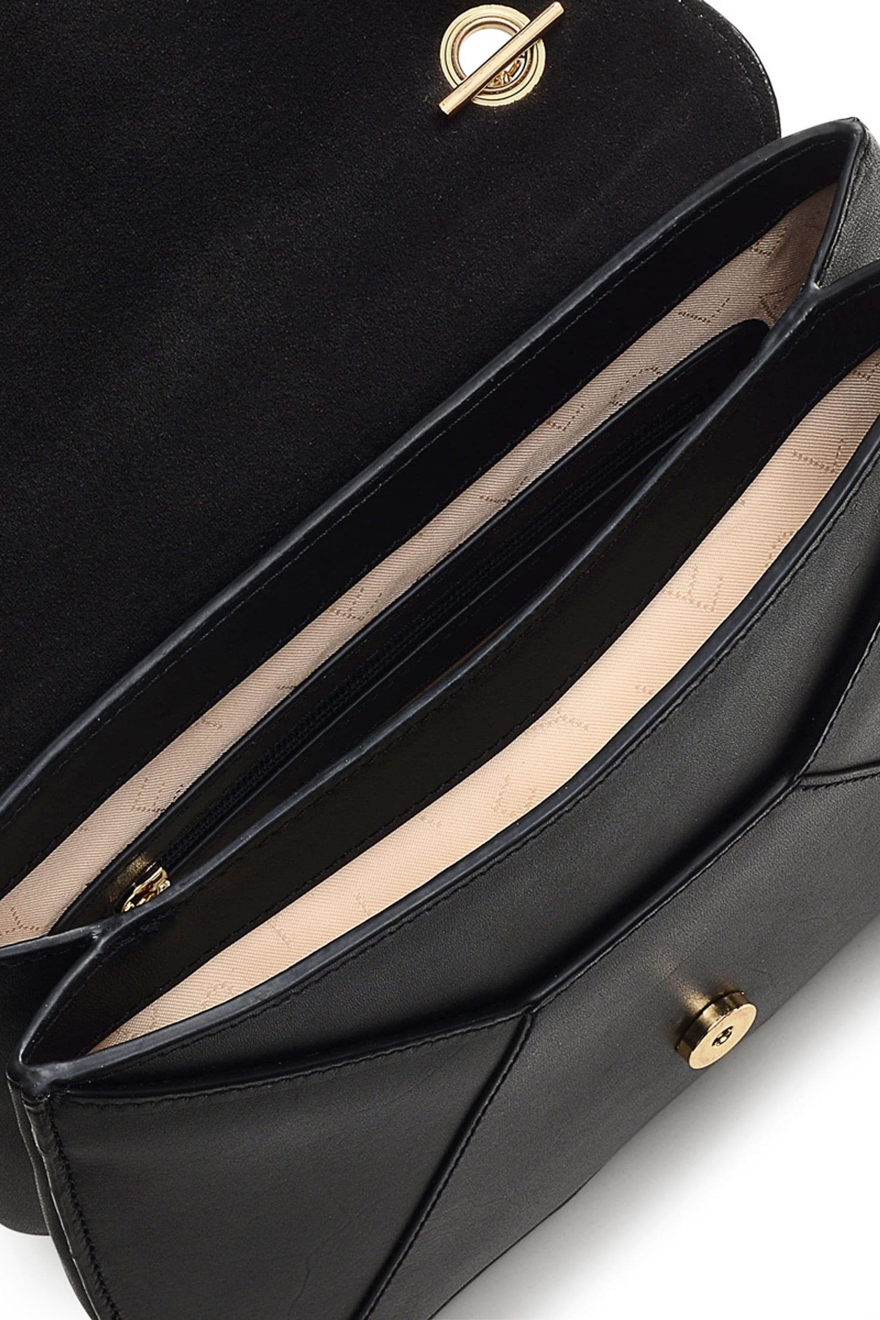 Buy Radley London Burton Way Small Flapover Crossbody Black Bag