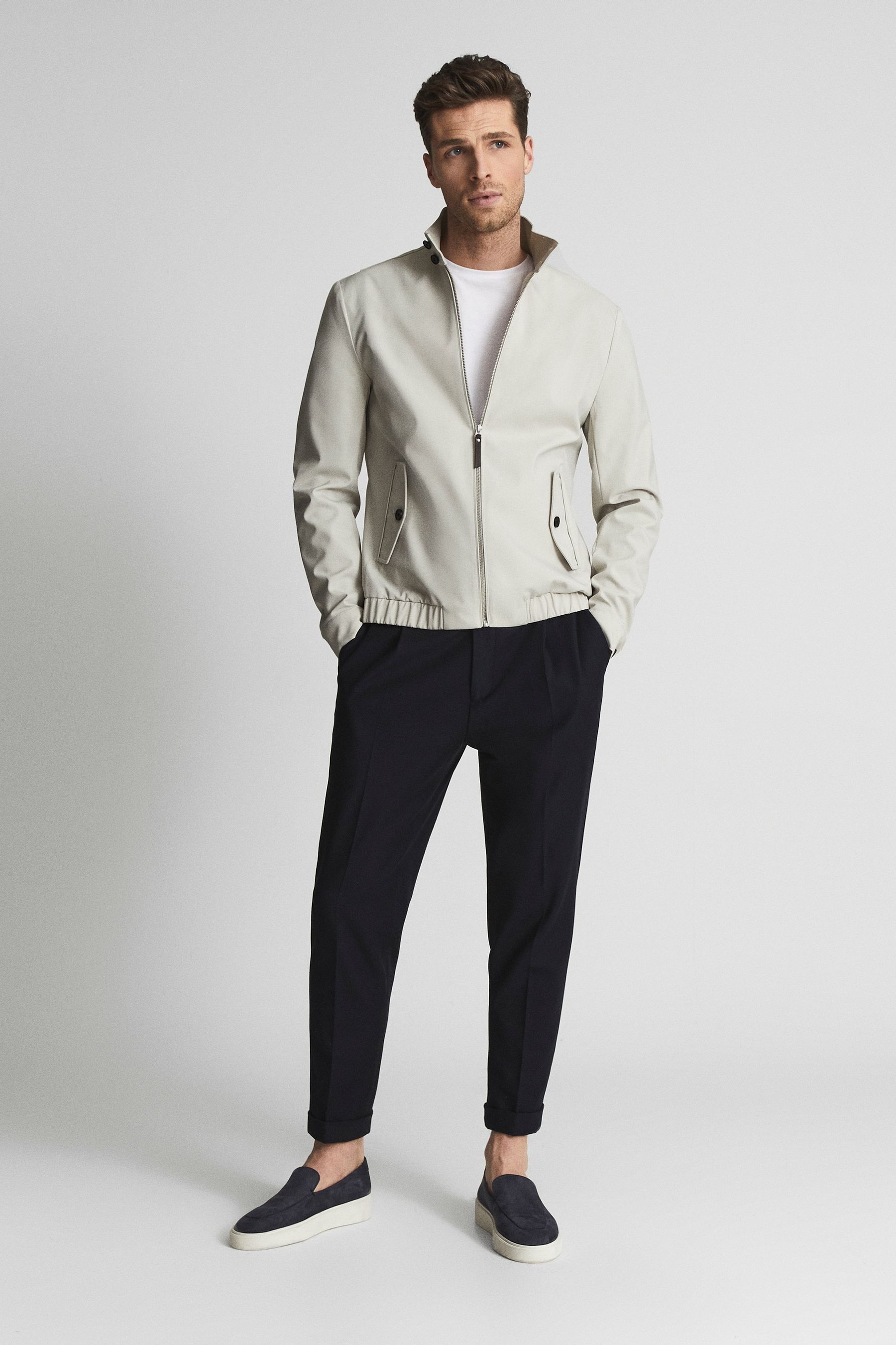 Reiss harrington jacket deals