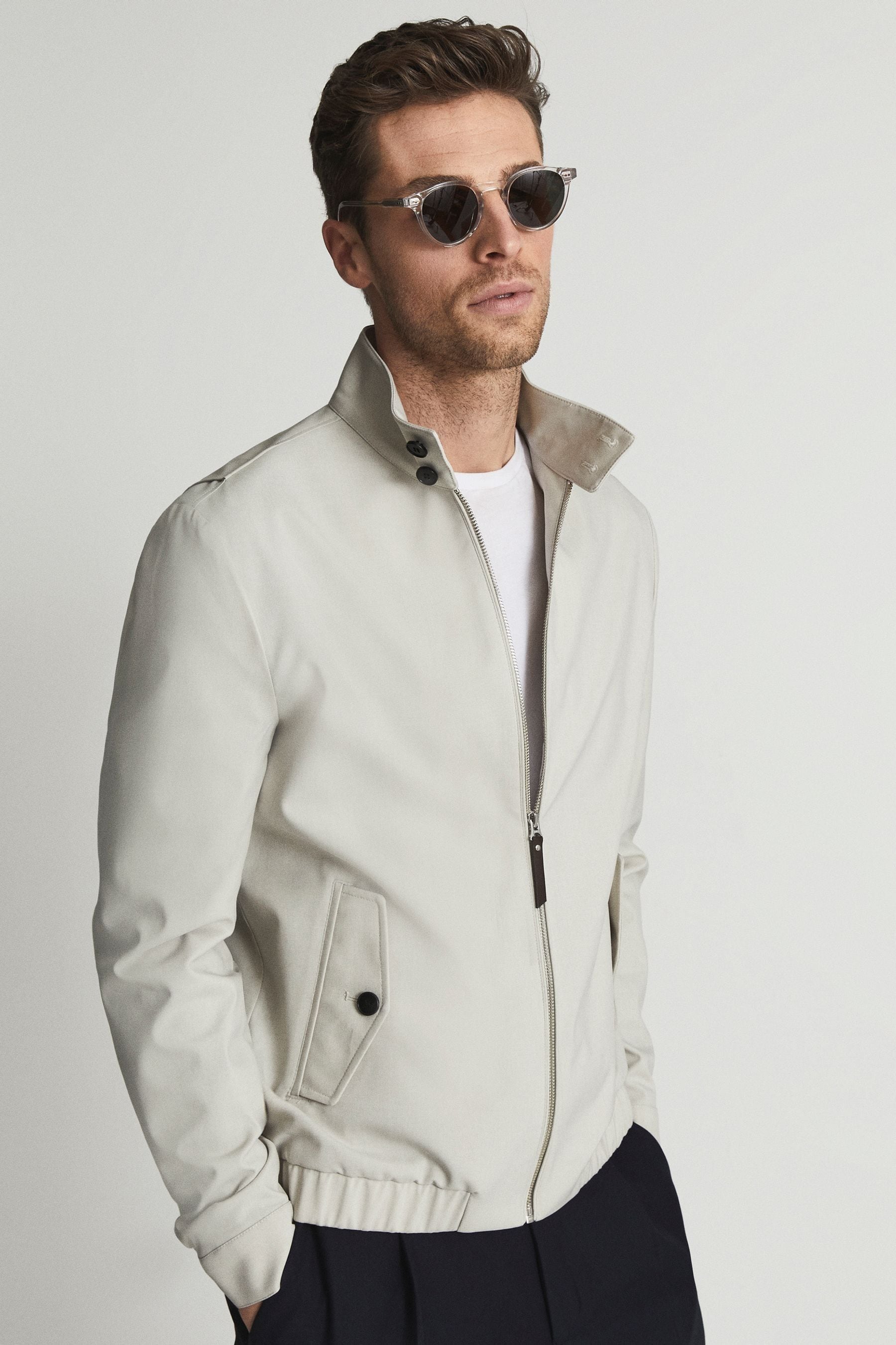 Reiss harrington jacket on sale