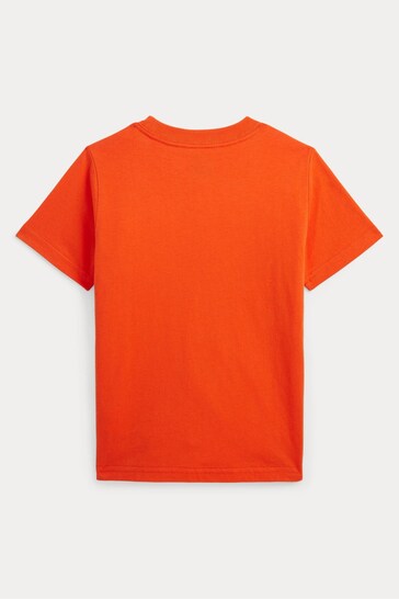 Polo Ralph Lauren Boys Dusk Orange T-Shirt