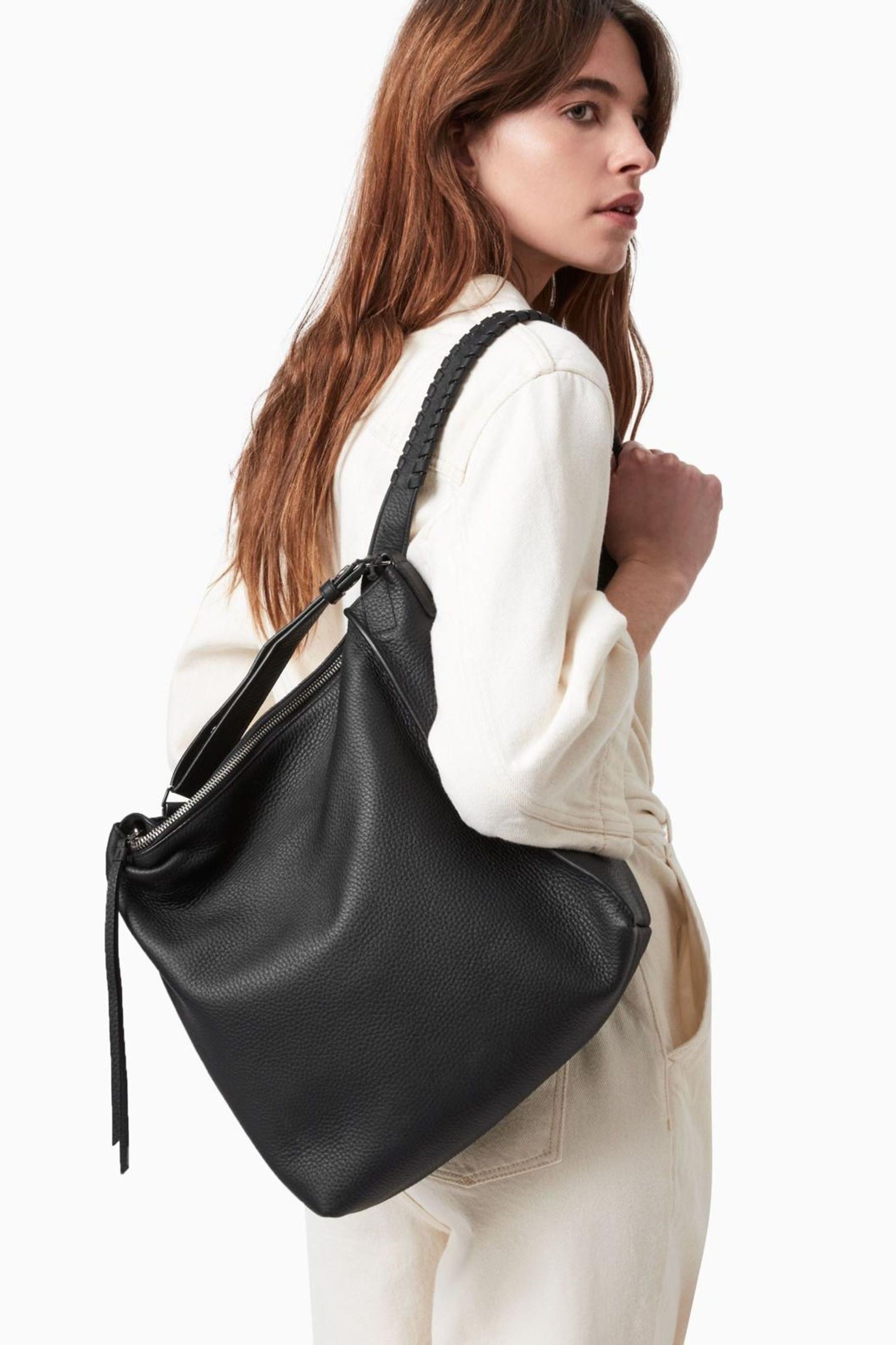 AllSaints Black Kita Sm Backpack