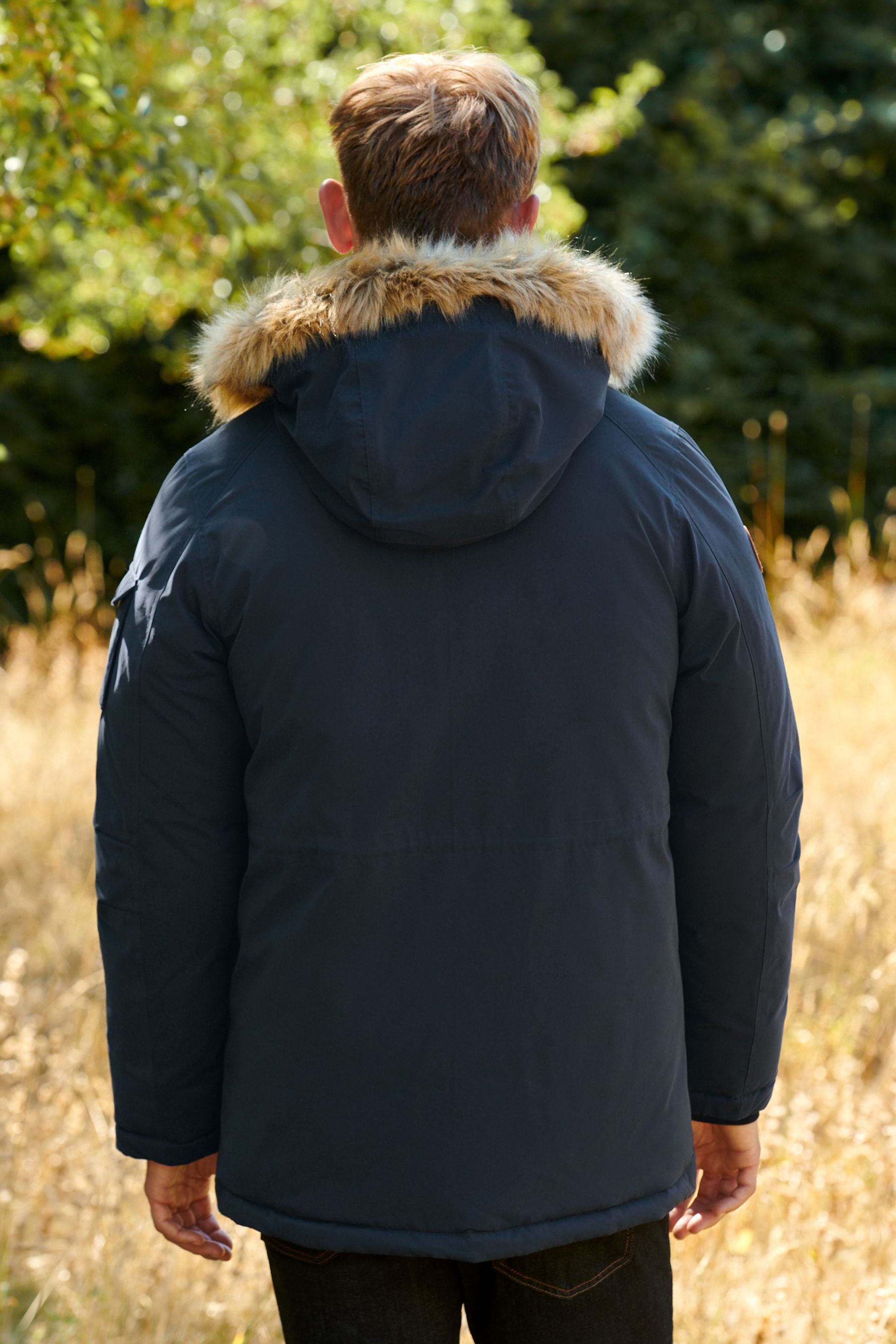 Next navy hot sale posh parka