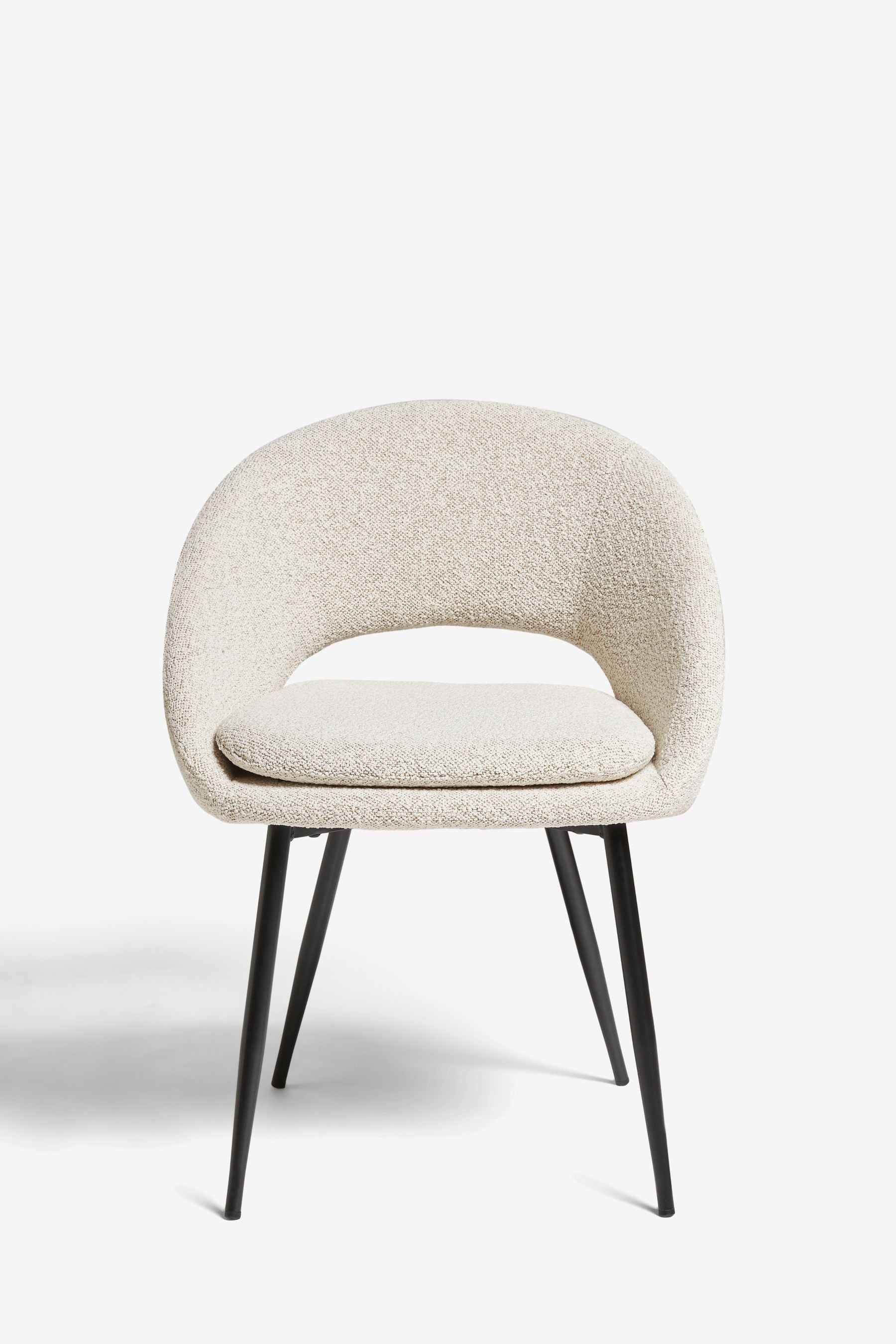 Black dining chairs with sales black legs