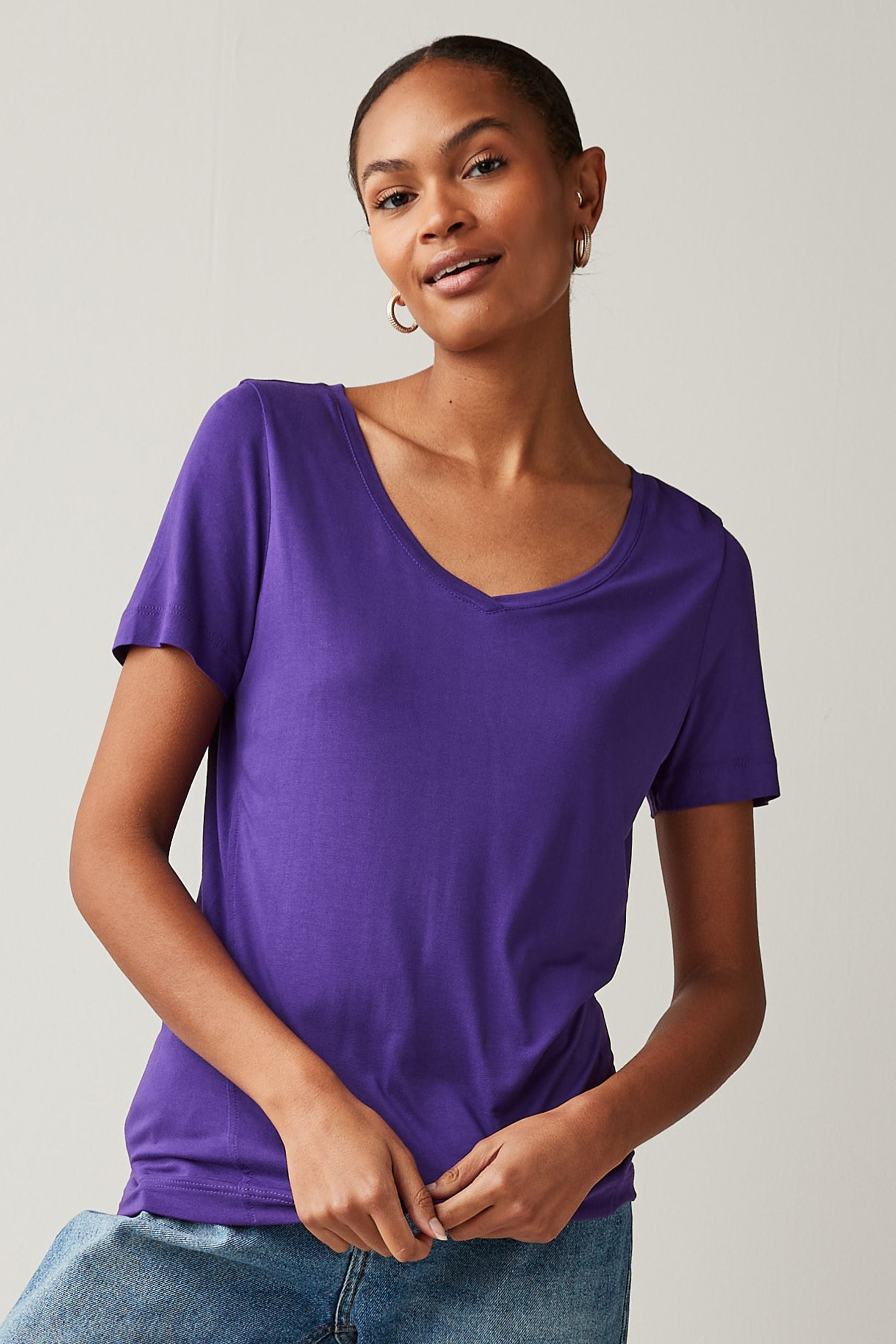 Women's purple shop t shirt