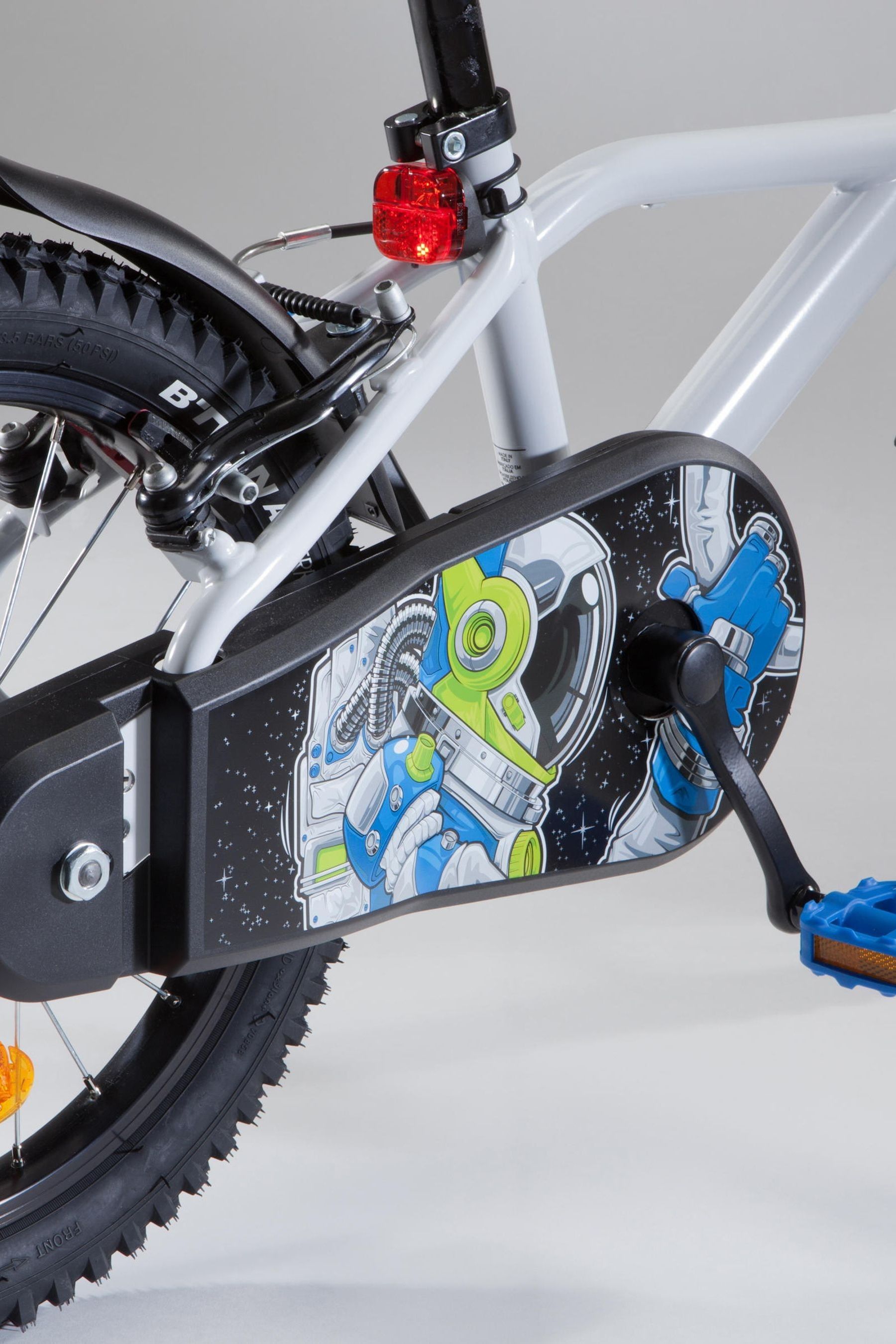 Decathlon White Kids 16 Inch Bike 500