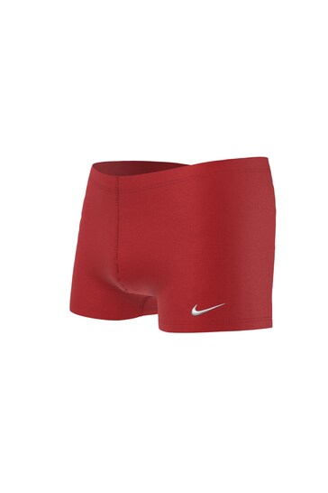 Nike Red Hydrastrong Swimming Trunks