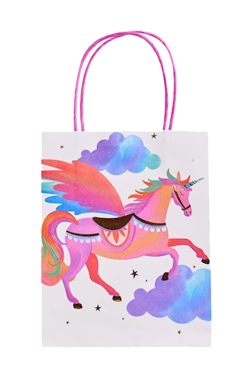 Party Pieces Pink Pack of 12 Unicorn Fairy Princess Party Treat Bags