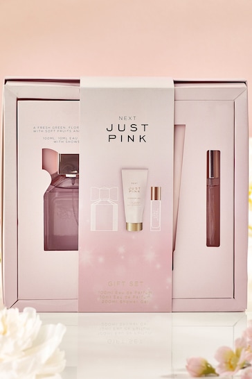 Just Pink 100ml And 10ml Eau de Parfum And Shower Gift Set