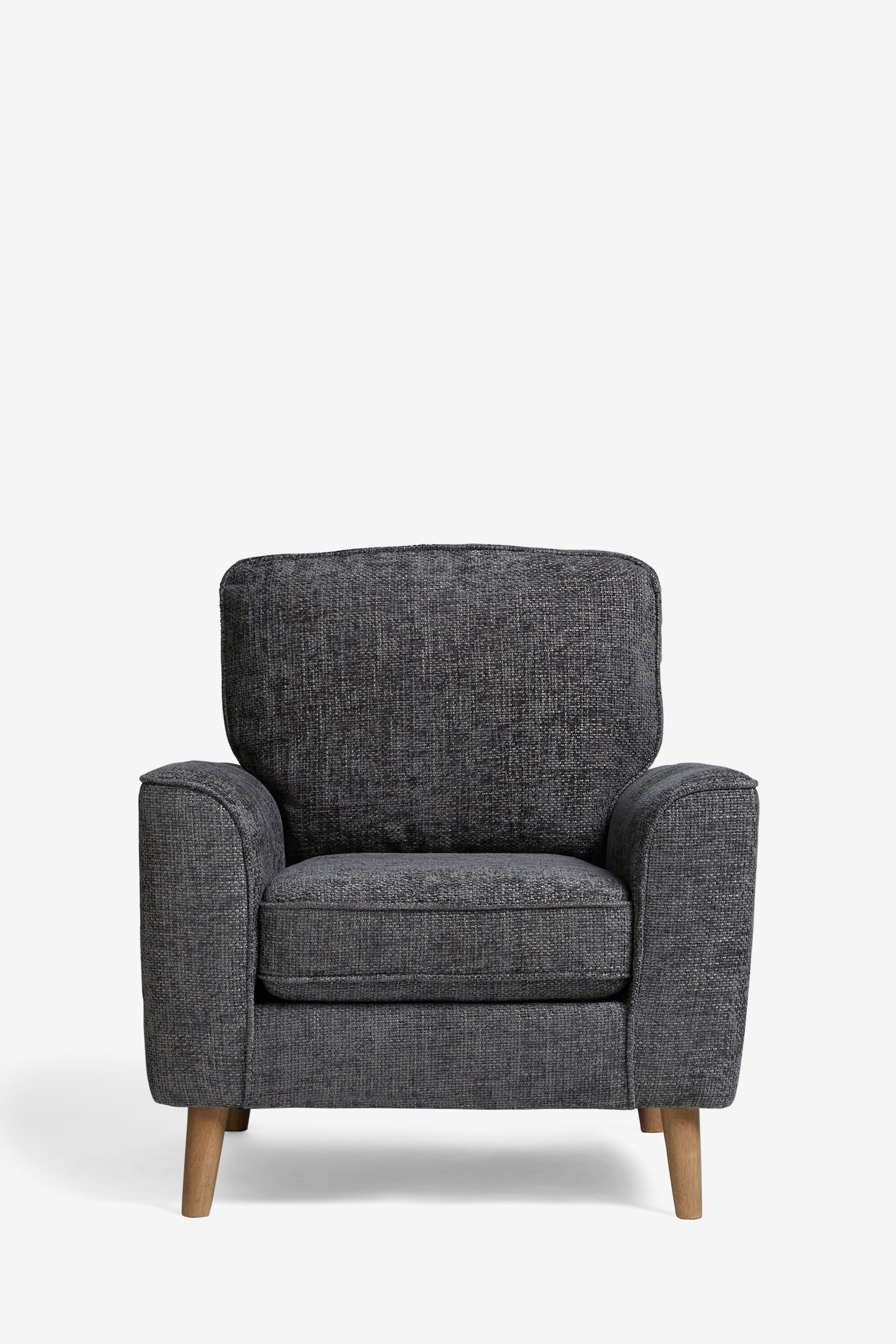 Accent chair dark grey sale