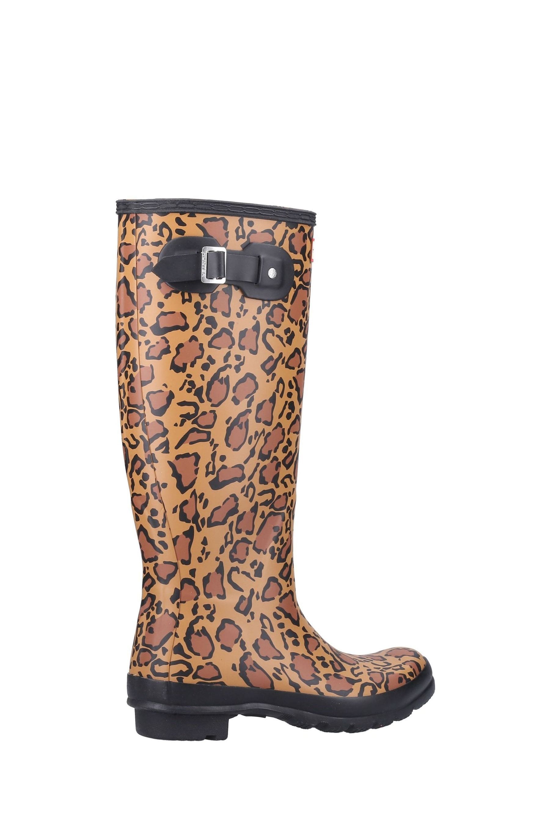 Hunter cheetah cheap boots