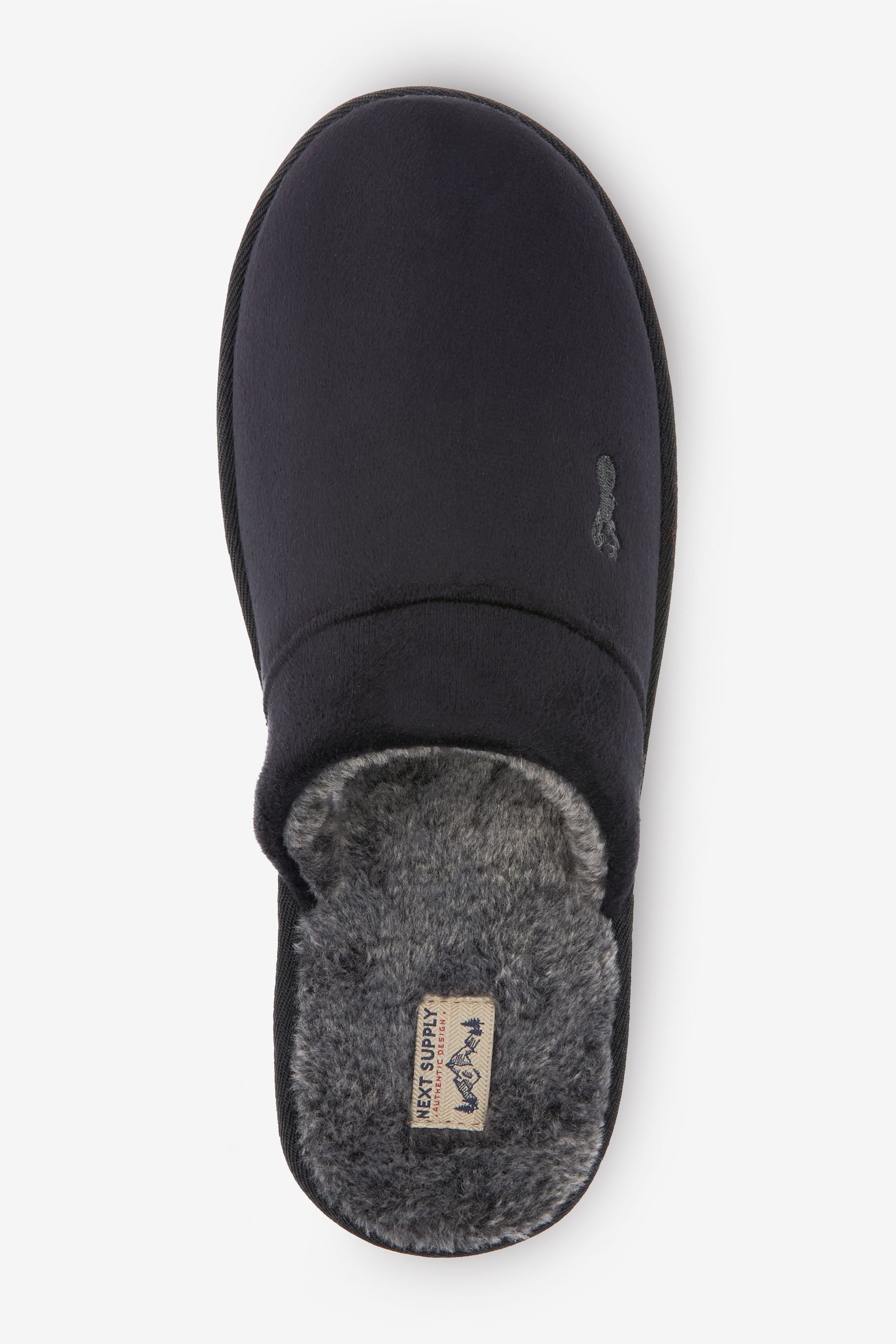 Next top black slippers