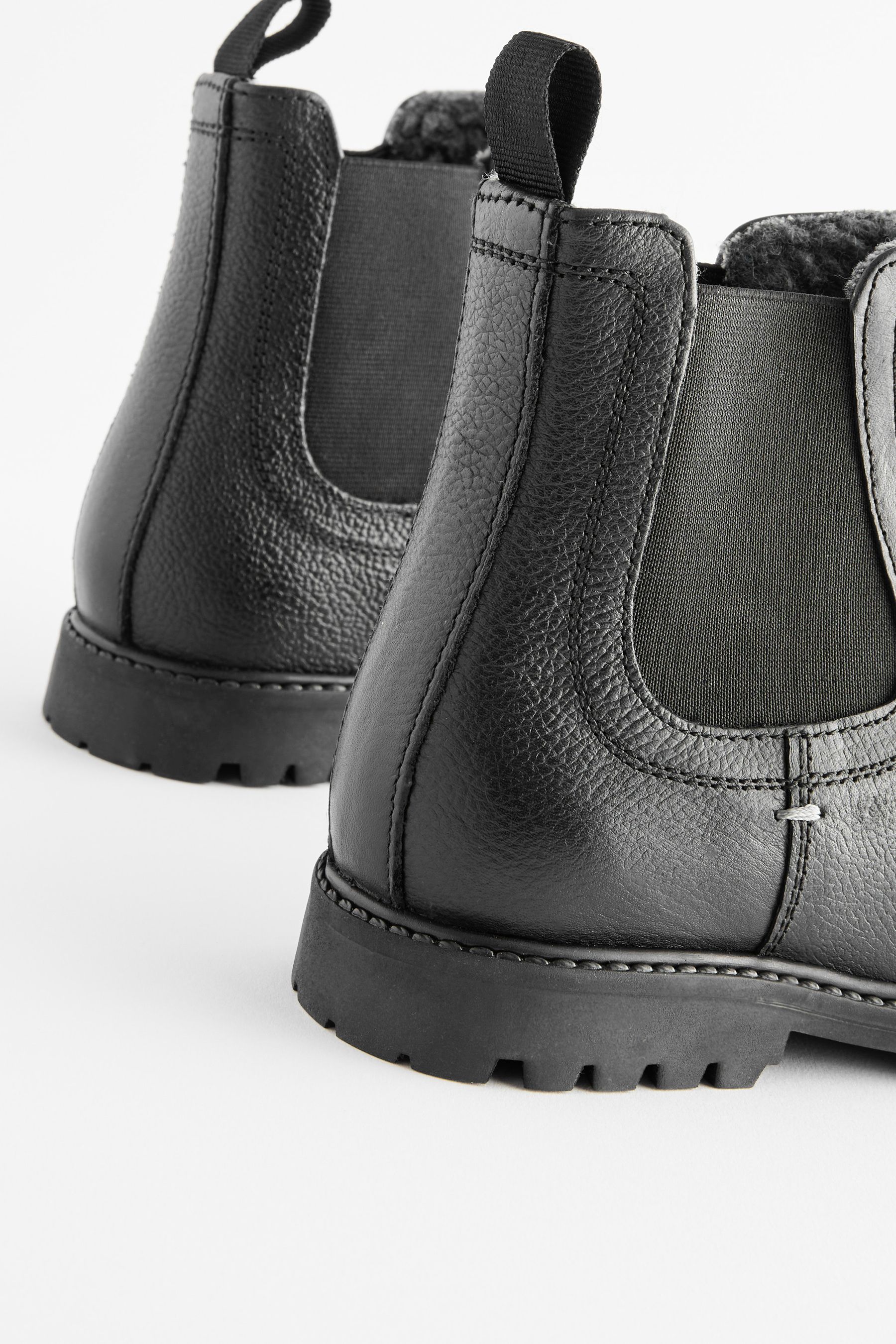 Warm lined chelsea boots hot sale