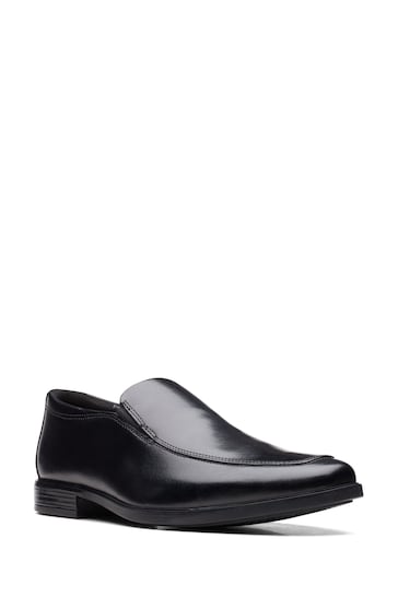 Buy Clarks Black Leather Howard Edge Shoes from the Next UK online shop