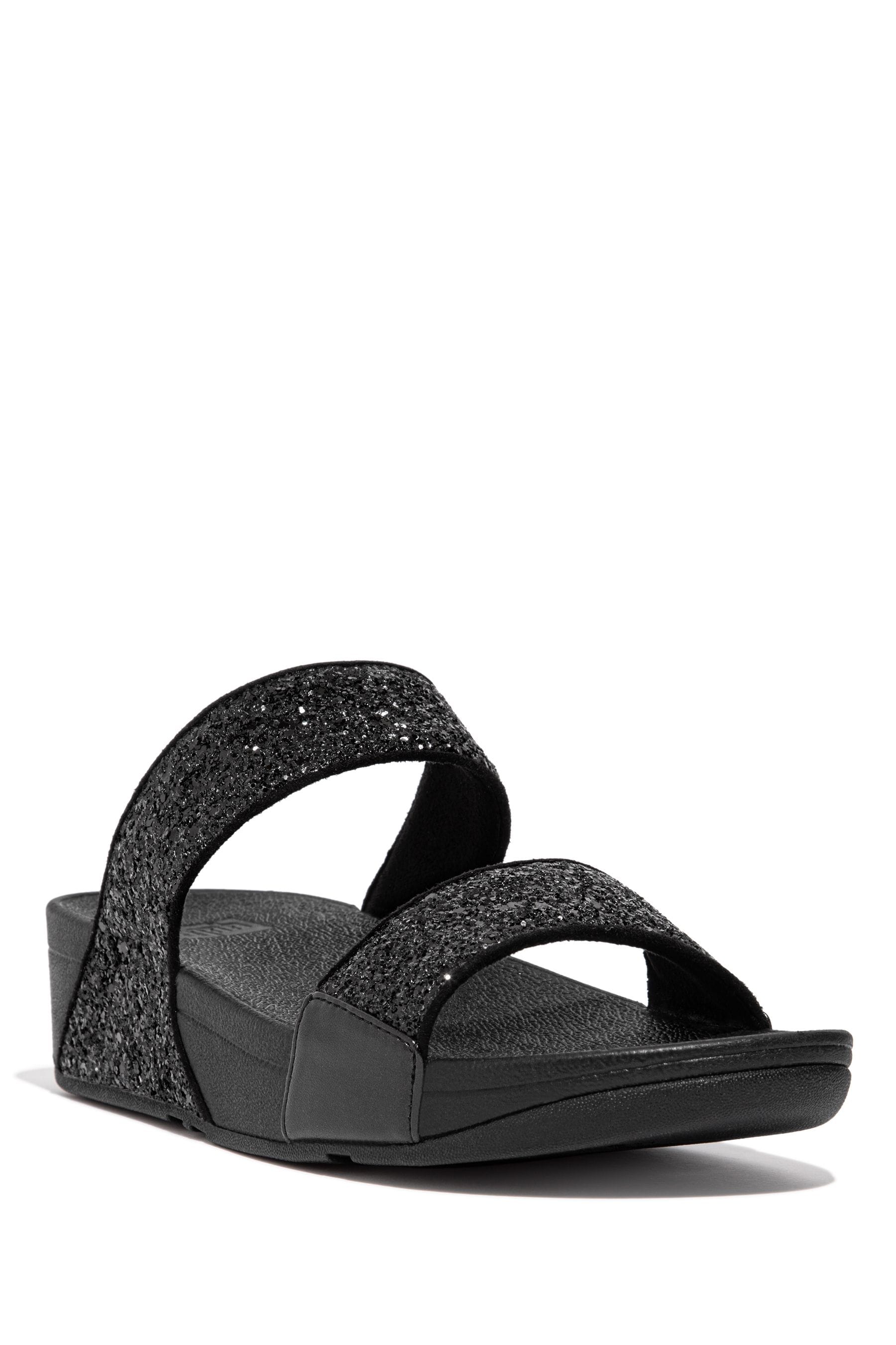 Women best sale glitter slides