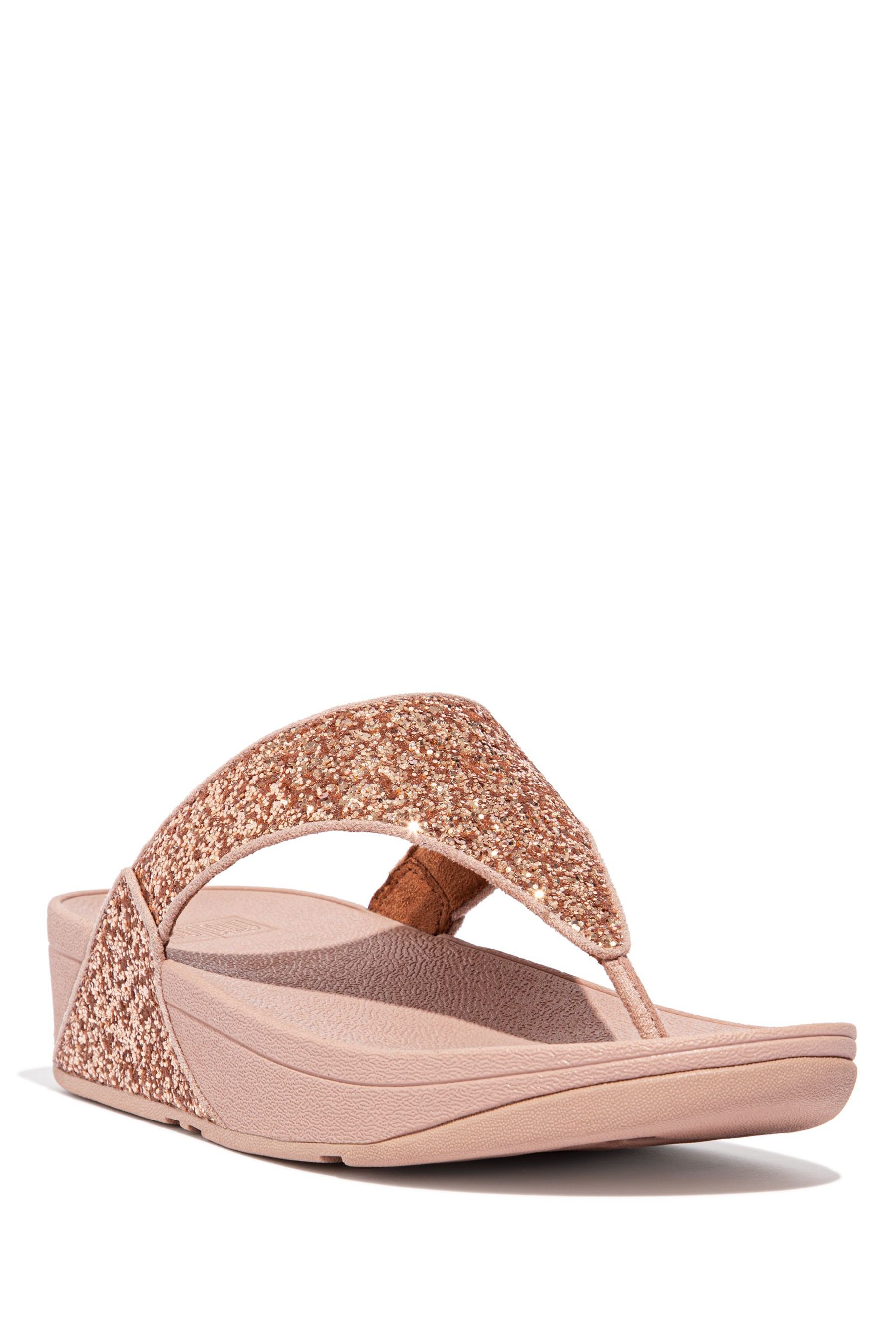 Buy FitFlop Lulu Glitter Toe Post Sandals from the Next UK online shop