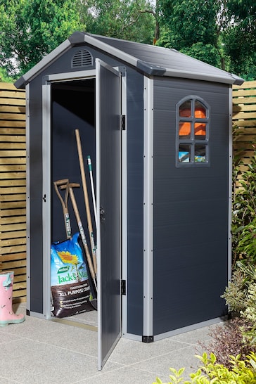 Rowlinson Garden Products Grey Airevale Shed 4x3