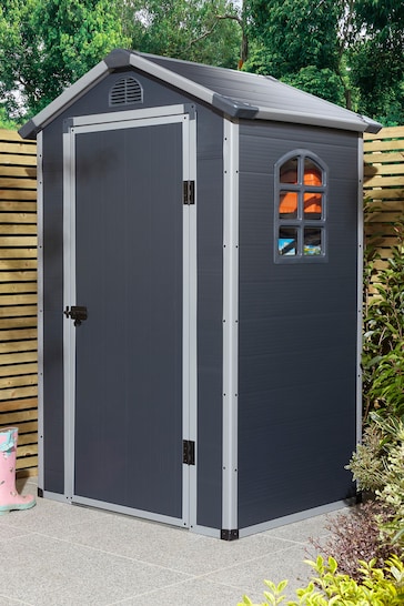 Rowlinson Garden Products Grey Airevale Shed 4x3
