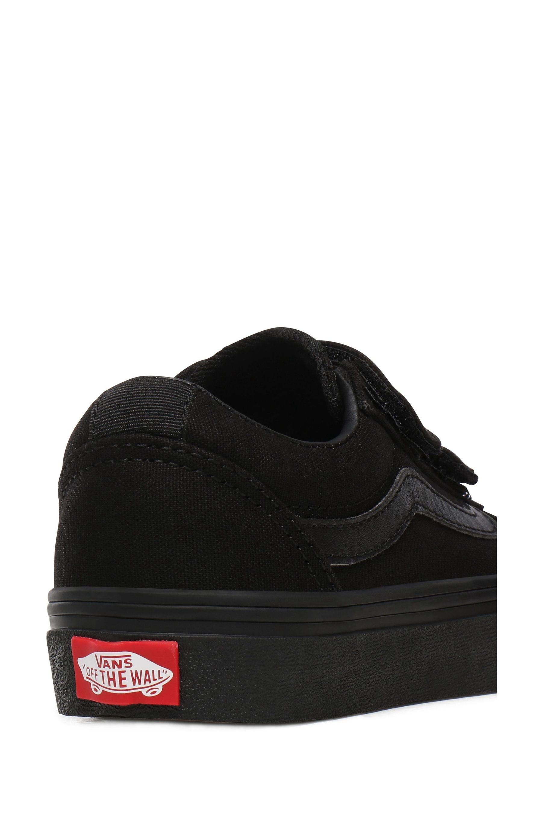 Vans velcro all cheap black
