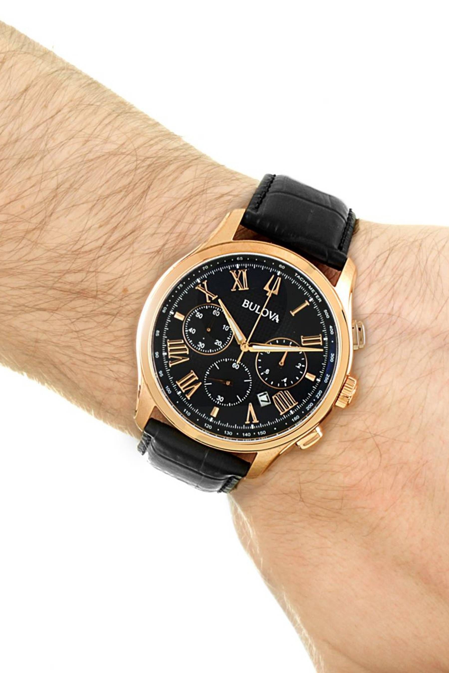 Buy Bulova Gents Blue Wilton Watch from the Next UK online shop
