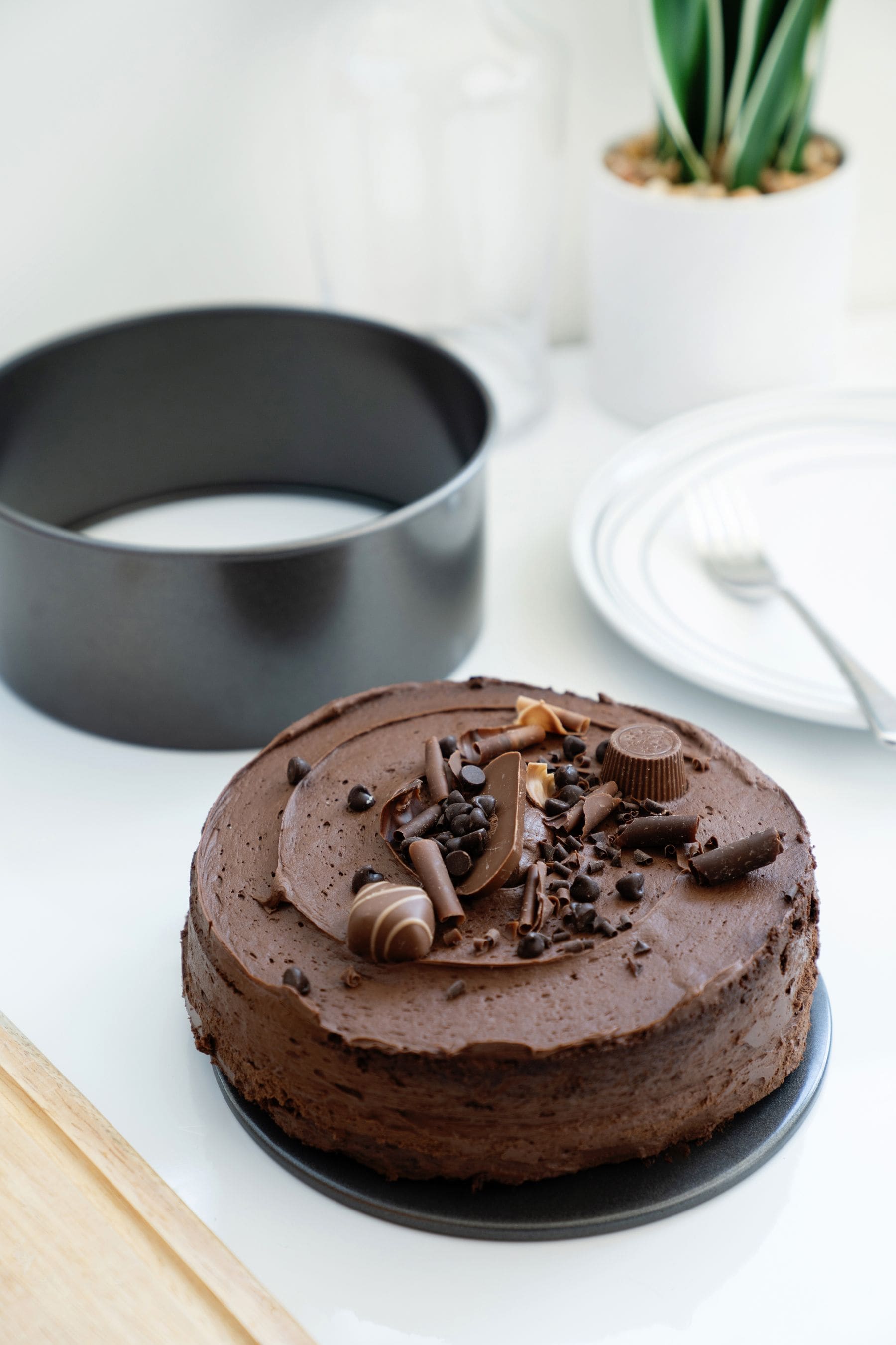 Buy Luxe Grey 18cm Loose Base Deep Round Cake Pan from the Next UK
