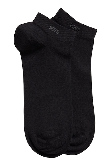 BOSS Black Ankle Socks 2 Pack