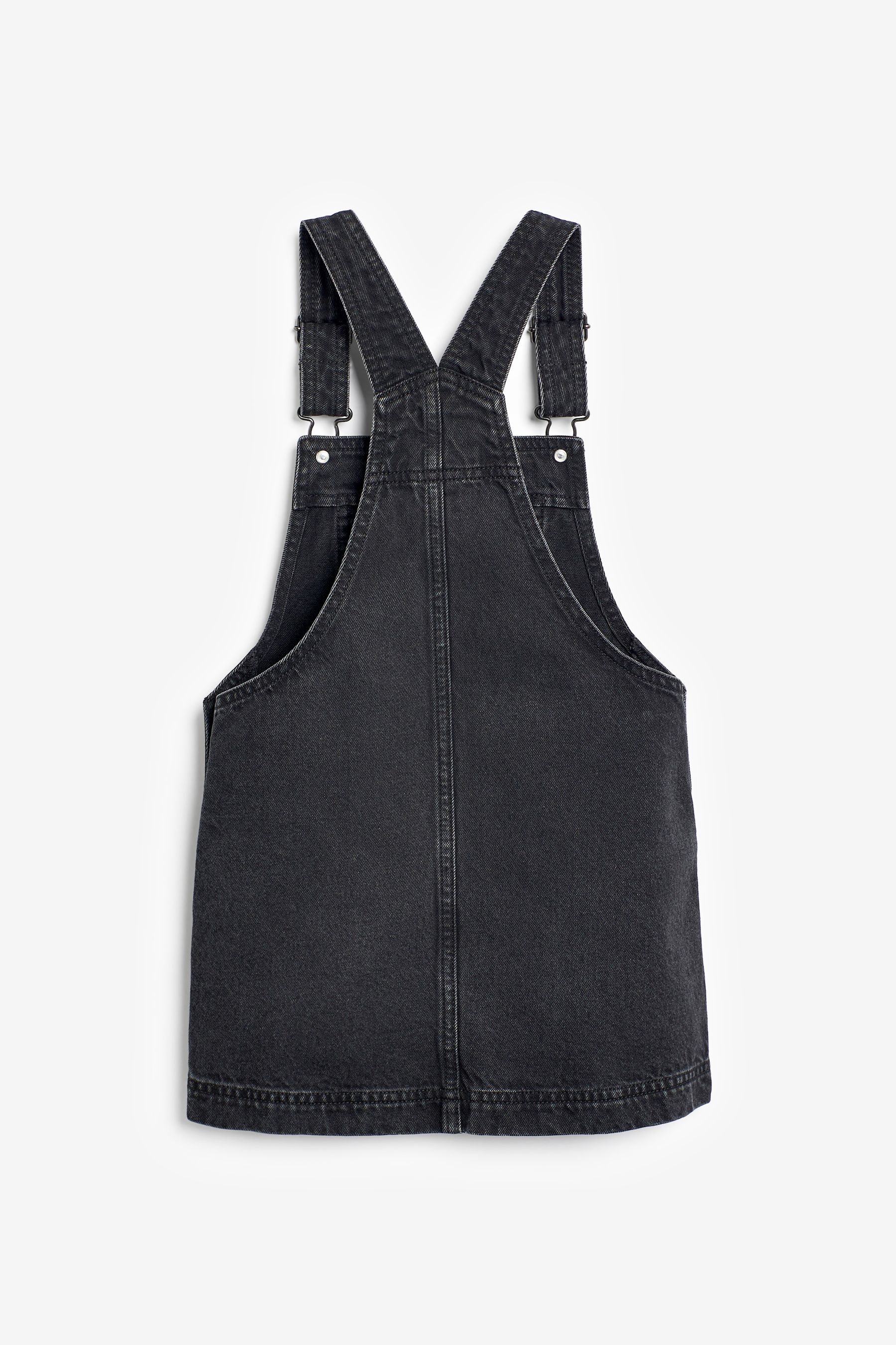 Black denim cheap pinafore