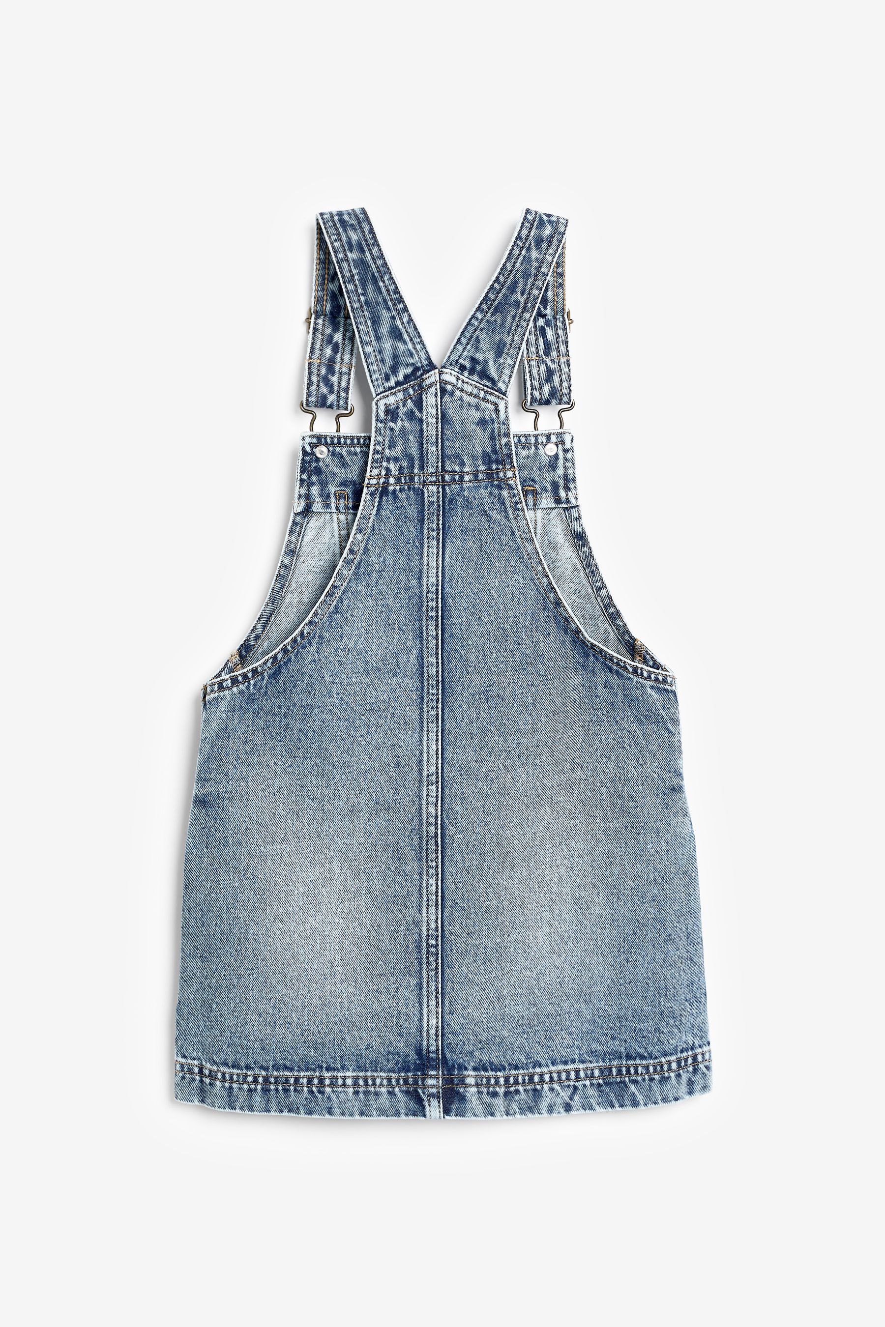Lipsy denim pinafore best sale dress