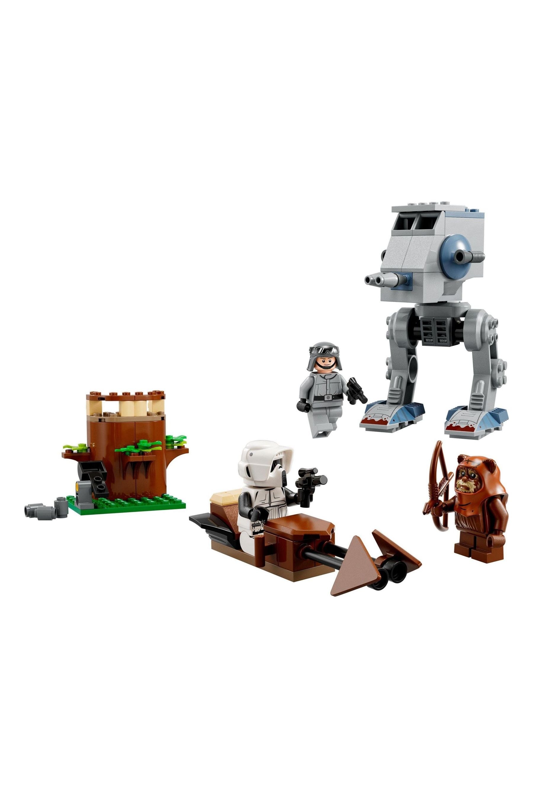 Buy LEGO Star Wars AT ST Building Toy for Kids Aged 4 75332 from
