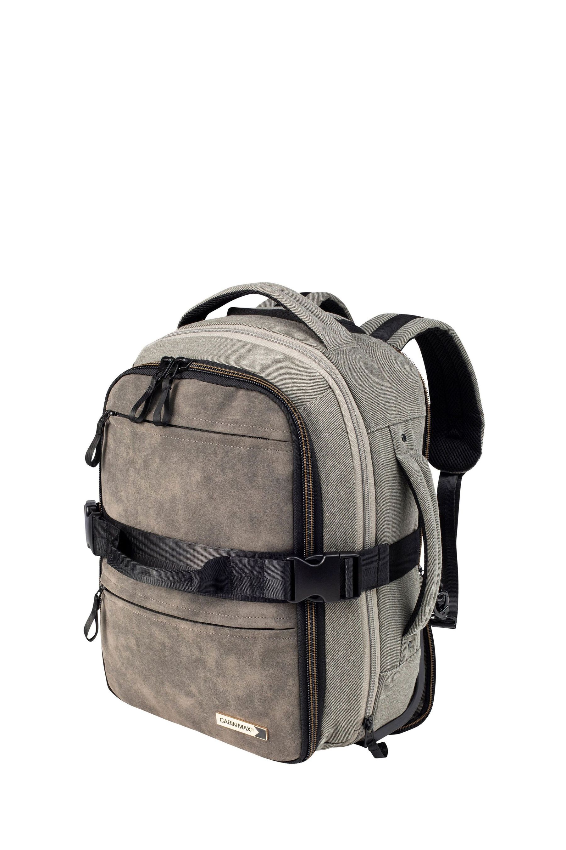 Buy Cabin Max Grey Evos Under Seat Expandable Hybrid 40cm Trolley Suitcase from the Next UK online shop