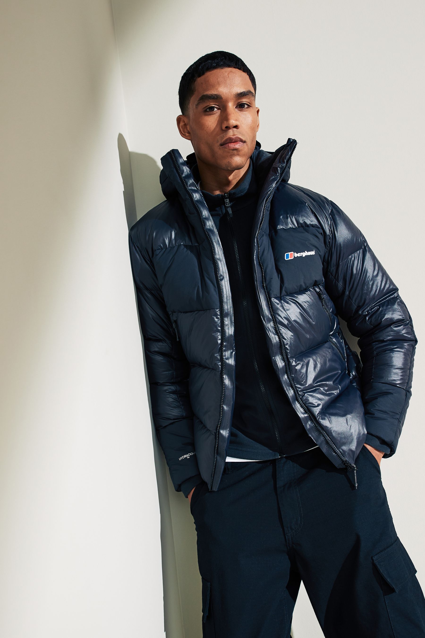 Berghaus down top jacket black