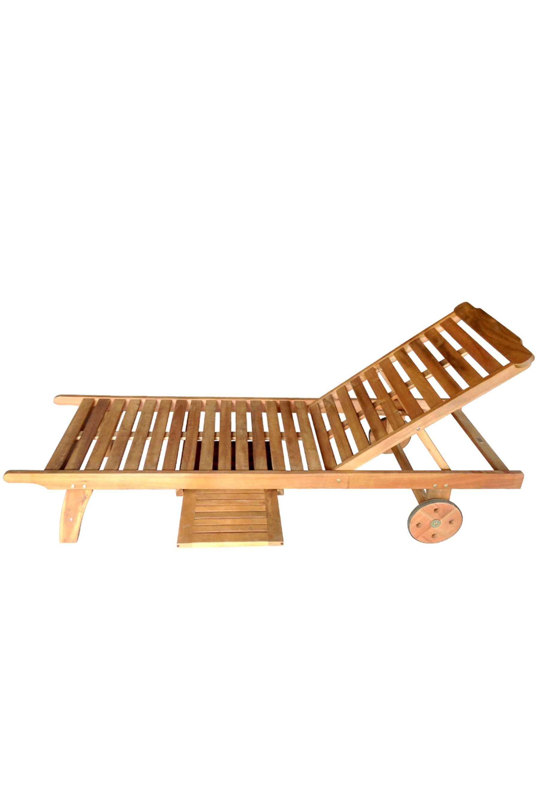 Charles bentley clearance foldable sun lounger
