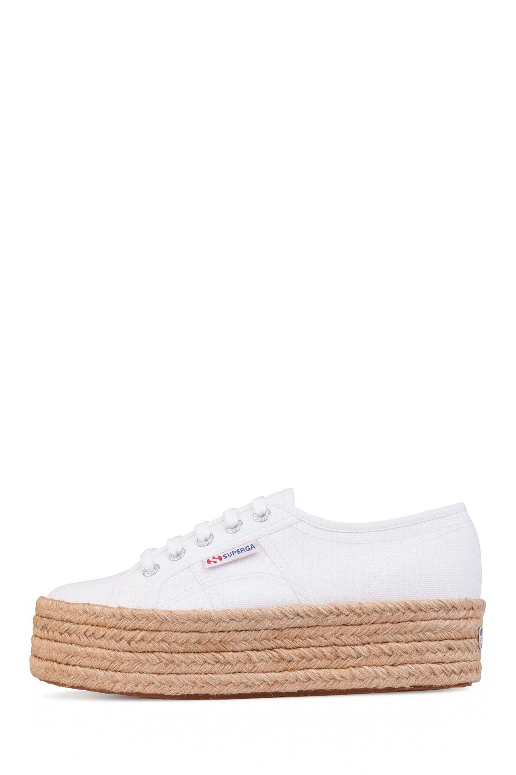 Superga espadrilles wit discount