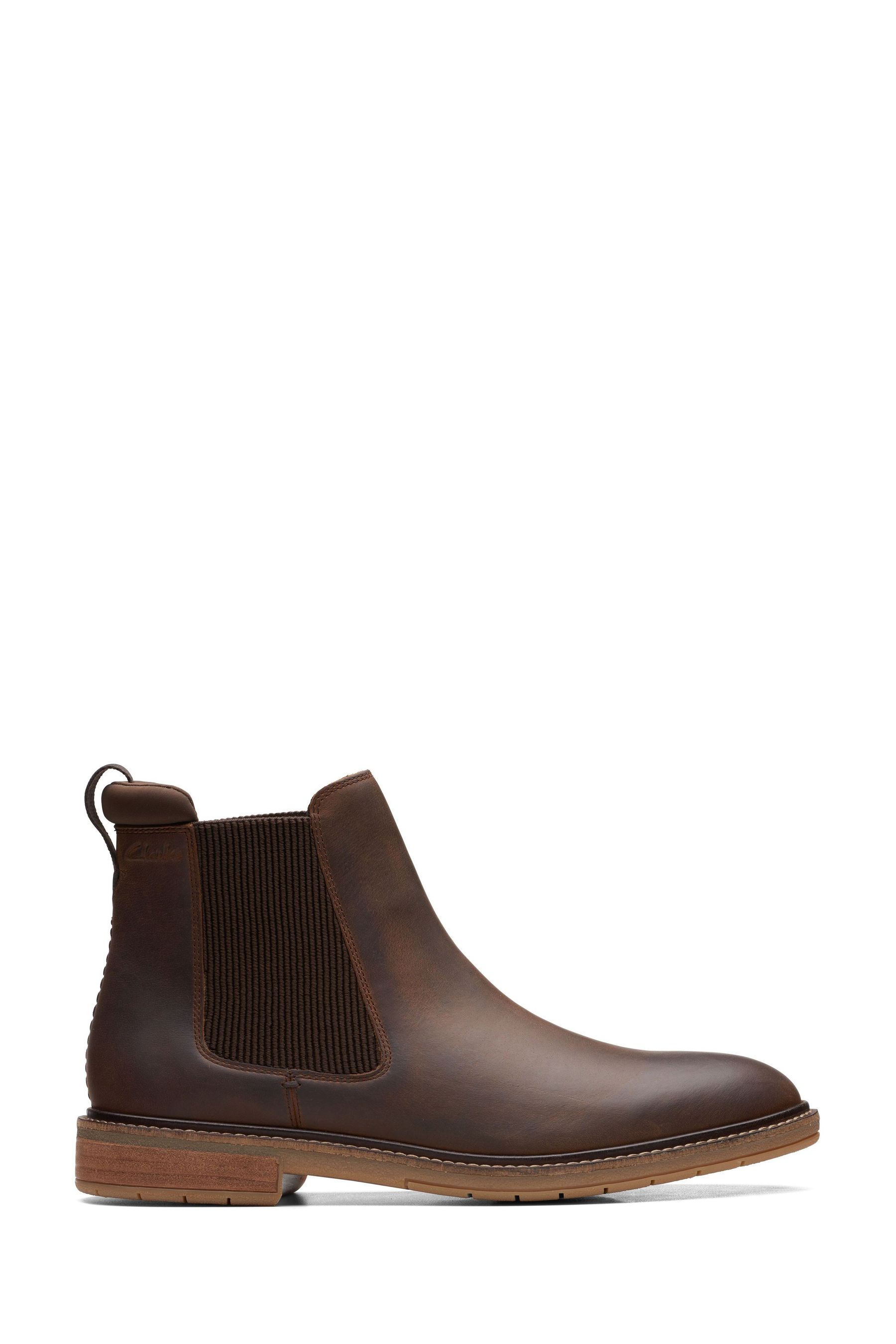 Clarks brown boots mens hot sale