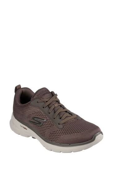 Skechers Brown Go Walk Avalo Mens Trainers